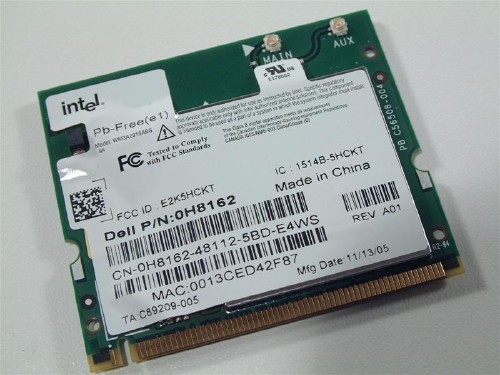 Intel 2915AGB 'Centrino' miniPCI from a Dell